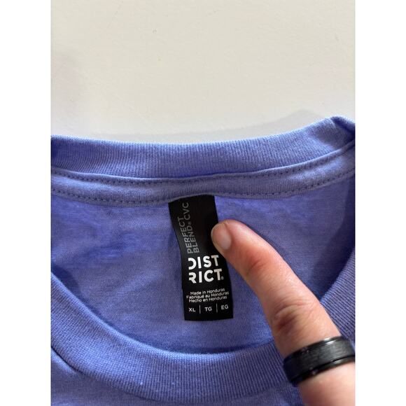 Periwinkle Passive Aggressive Club T-Shirt Funny Sarcastic Tee - Picture 3 of 4